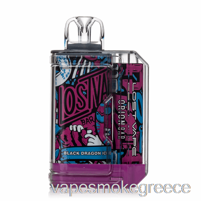 Vape Greece Lost Vape Orion Bar 7500 μιας χρήσης Black Dragon Ice